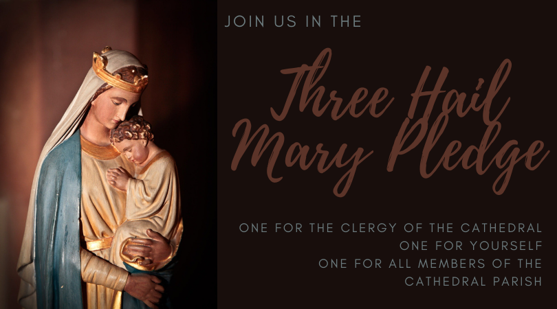 Three Hail Mary Pledge